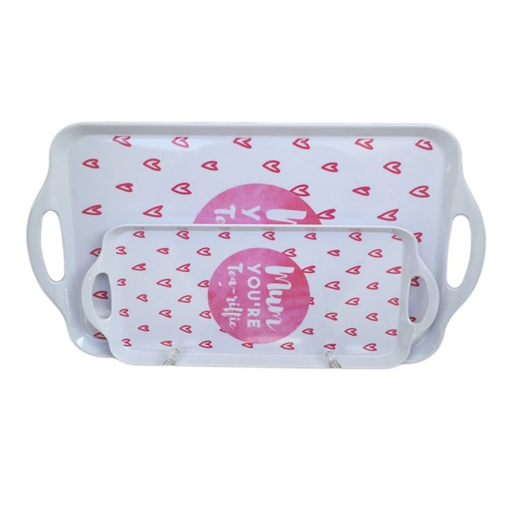 Custom Melamine Rectangle Tray