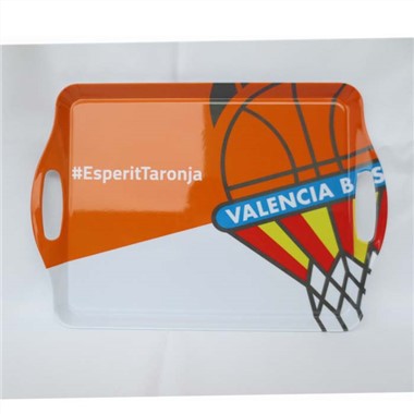 Melamine Serving Tray With Handle