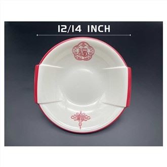Melamine Plates Red