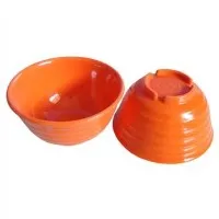 Orange Melamine Bowl