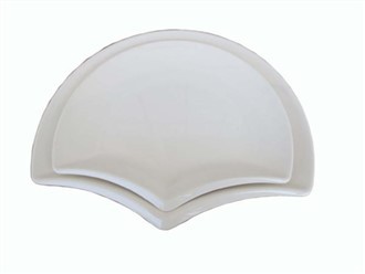 Scalloped Melamine Plates