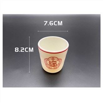 White Melamine Cups