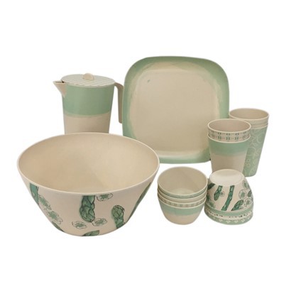 Bamboo Powder Melamine Tableware
