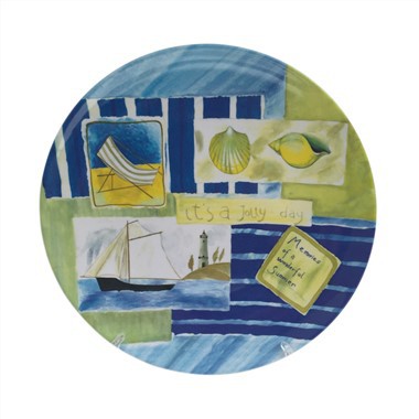 Melamine Holiday Plate