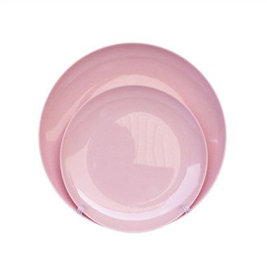 Pink Melamine Plate